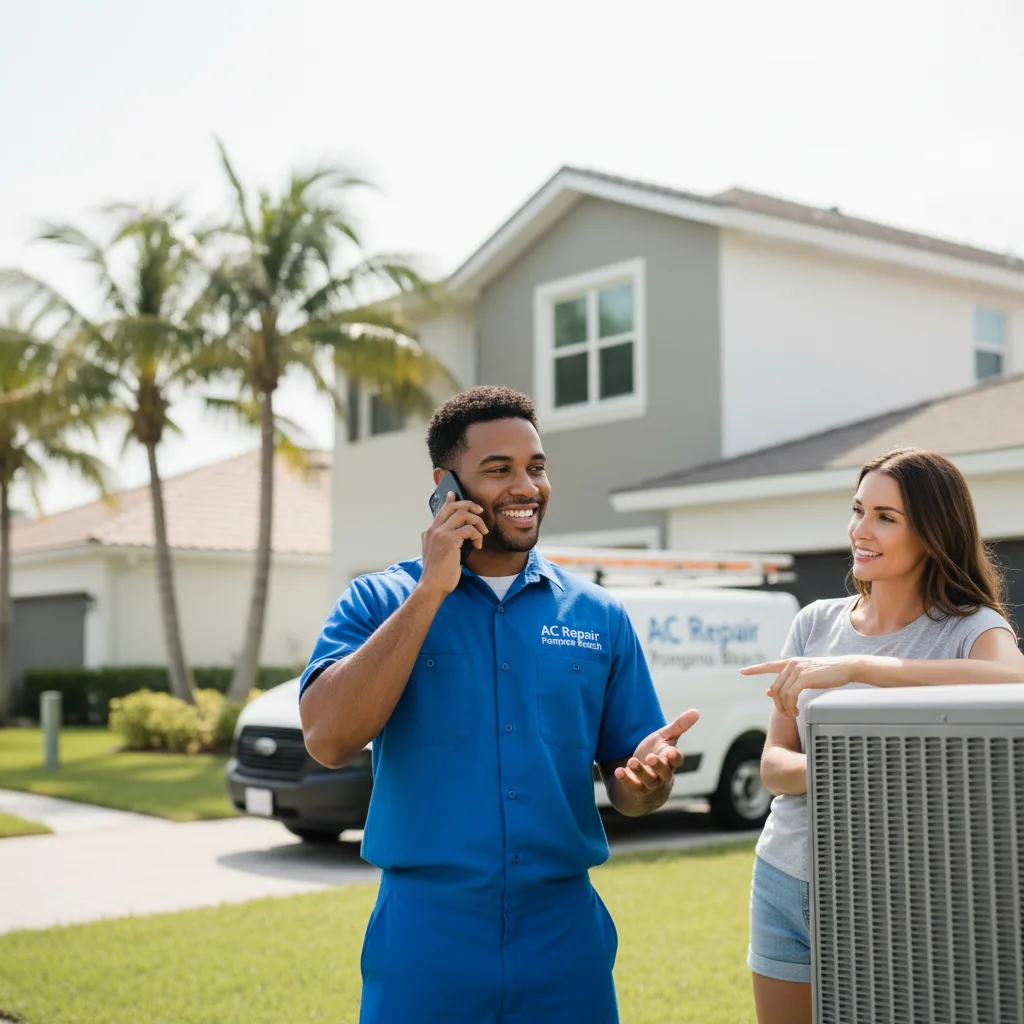 AC Repair Pompano Beach customer support in Pinson